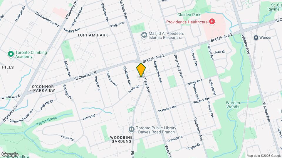608 Dawes Rd Map and Location Details