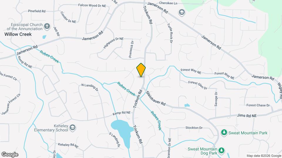 4709 Trickum Rd Map and Location Details