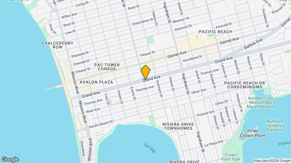 4339 Fanuel St Map and Location Details