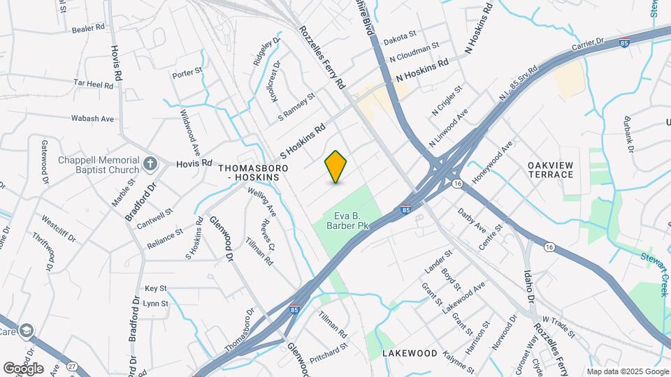 243 S Crigler St Mapa y Detalles de la Ubicación