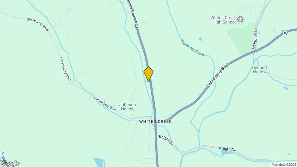 4560 Whites Creek Pike Map and Location Details