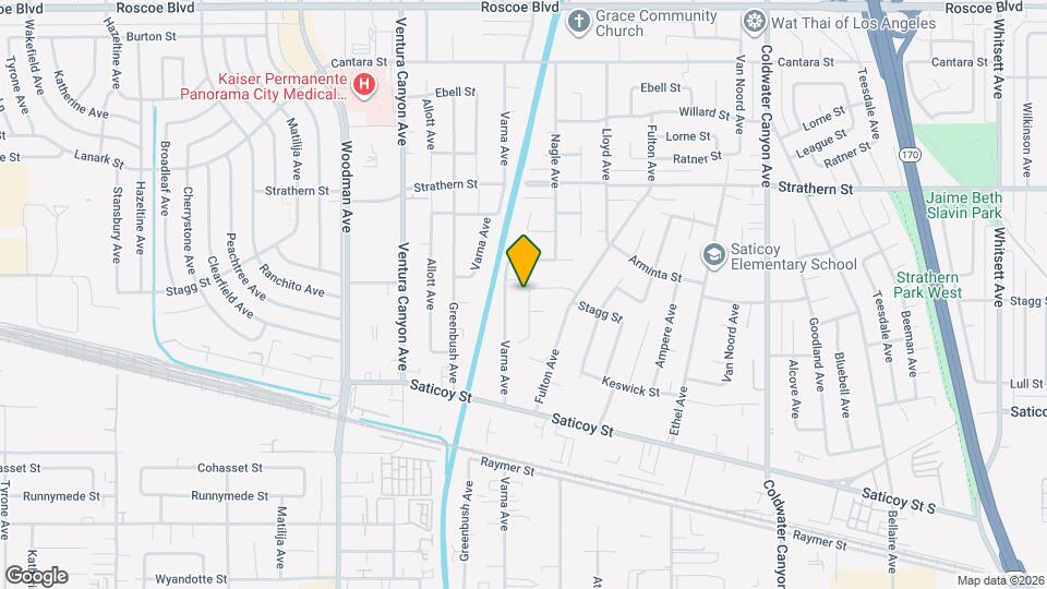 7817 Nagle Ave Map and Location Details