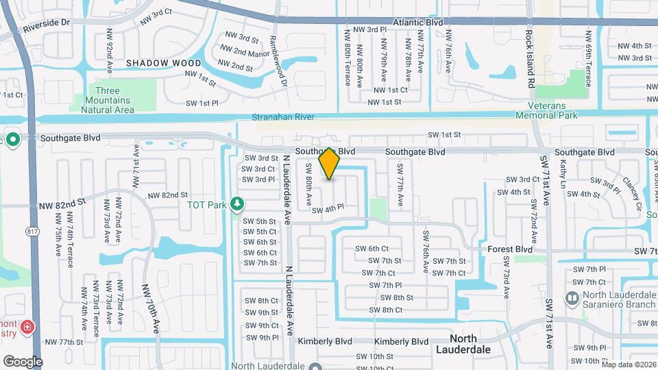 310 SW 79th Way Map and Location Details