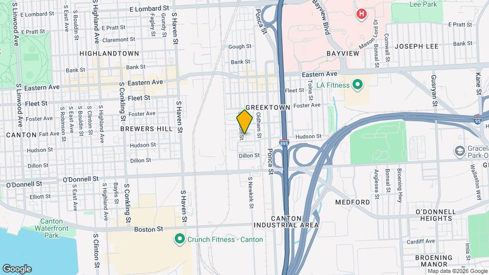 831 S Macon St. Map and Location Details