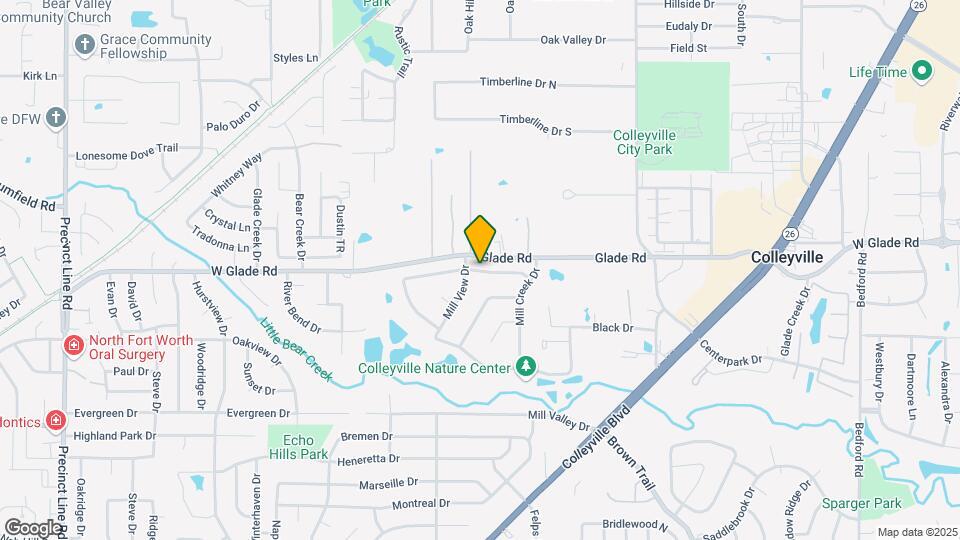 400 Glade Rd Map and Location Details