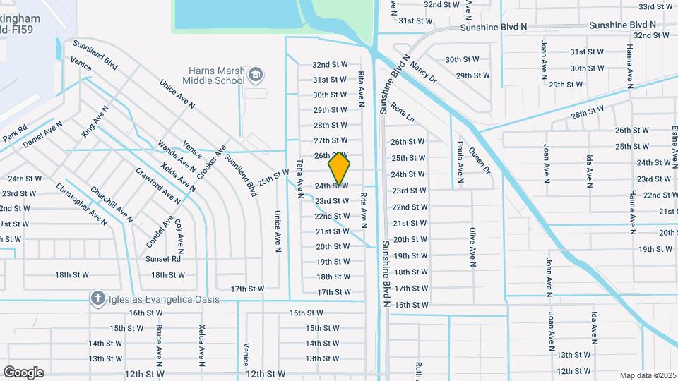 3409 24th St W Mapa y Detalles de la Ubicación