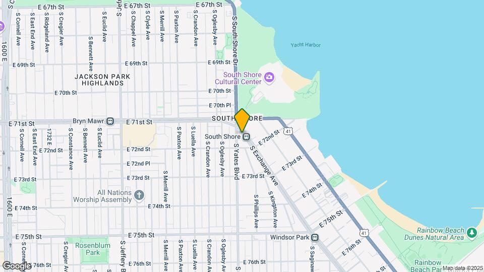 7131-45 S Yates Blvd Map and Location Details