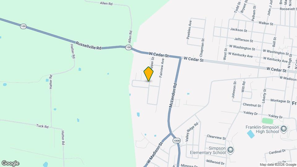 308 Pepper St Map and Location Details