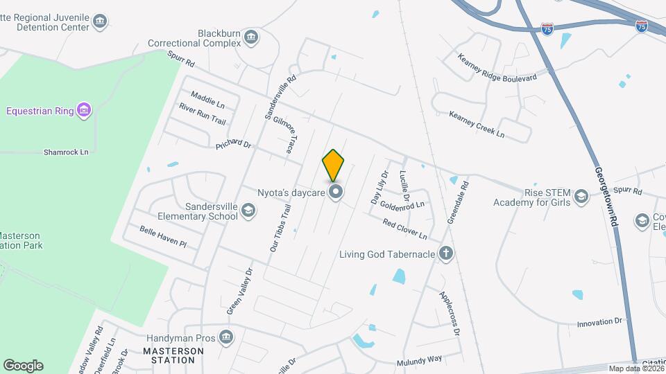 1208 Marlena Ln Map and Location Details