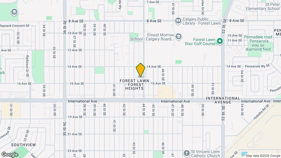 1517-1544 44 St SE Map and Location Details