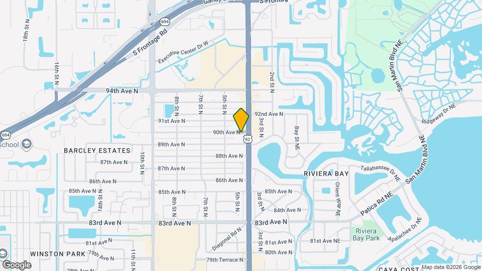 418 90th Ave N Mapa y Detalles de la Ubicación