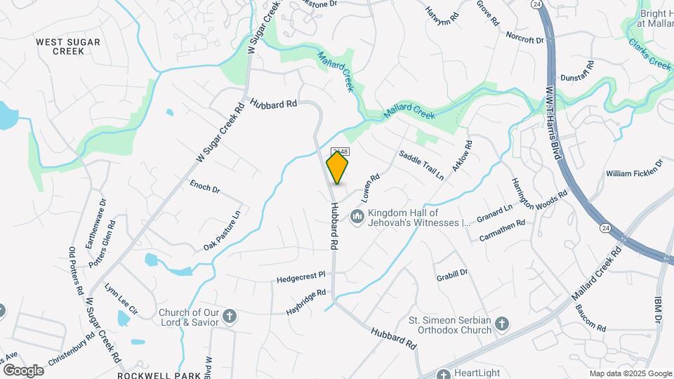 3832 Hubbard Rd Map and Location Details