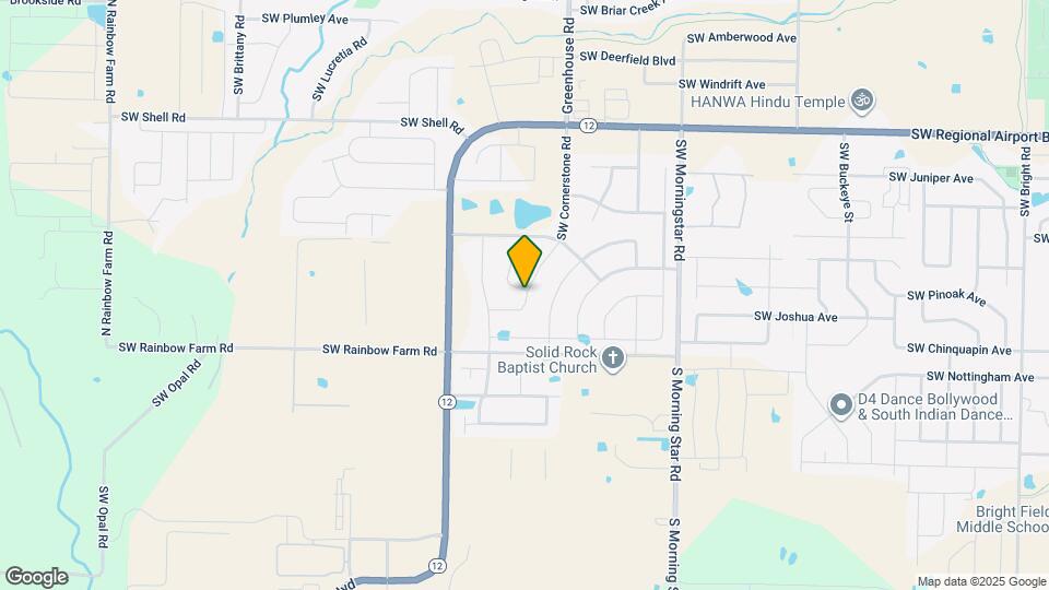 4304 SW Cornerstone Rd Mapa y Detalles de la Ubicación