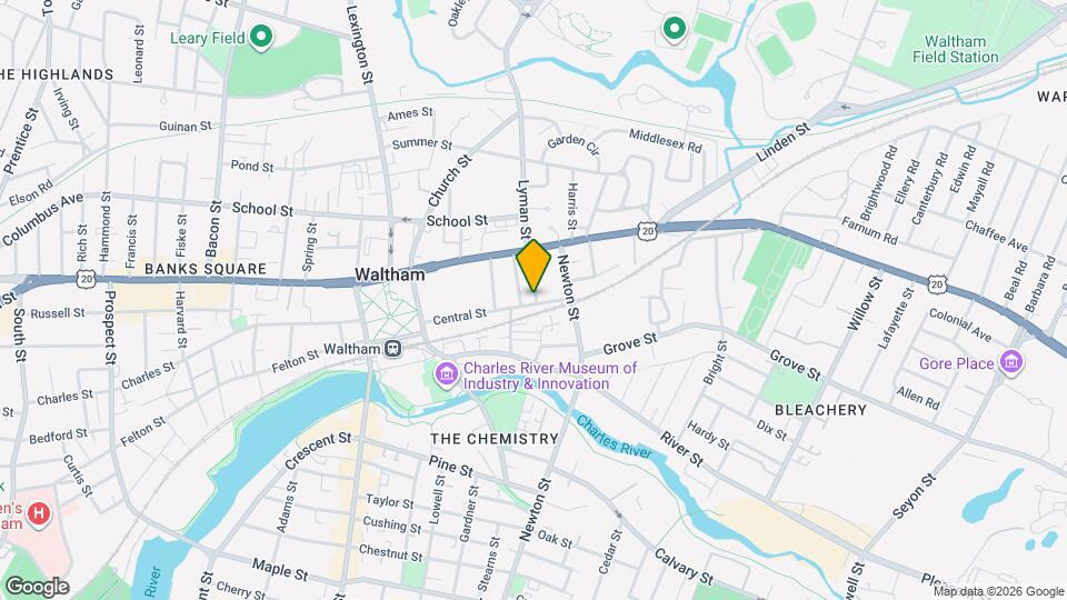 27 Central St Map and Location Details