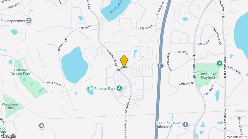 13905 54th Ave N Map and Location Details