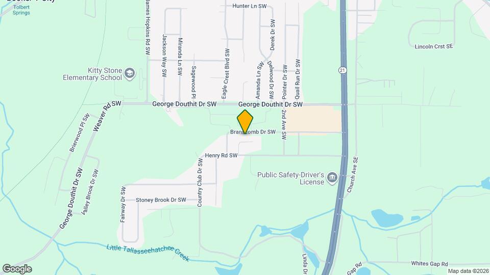 1482 Bailee Way SW Map and Location Details