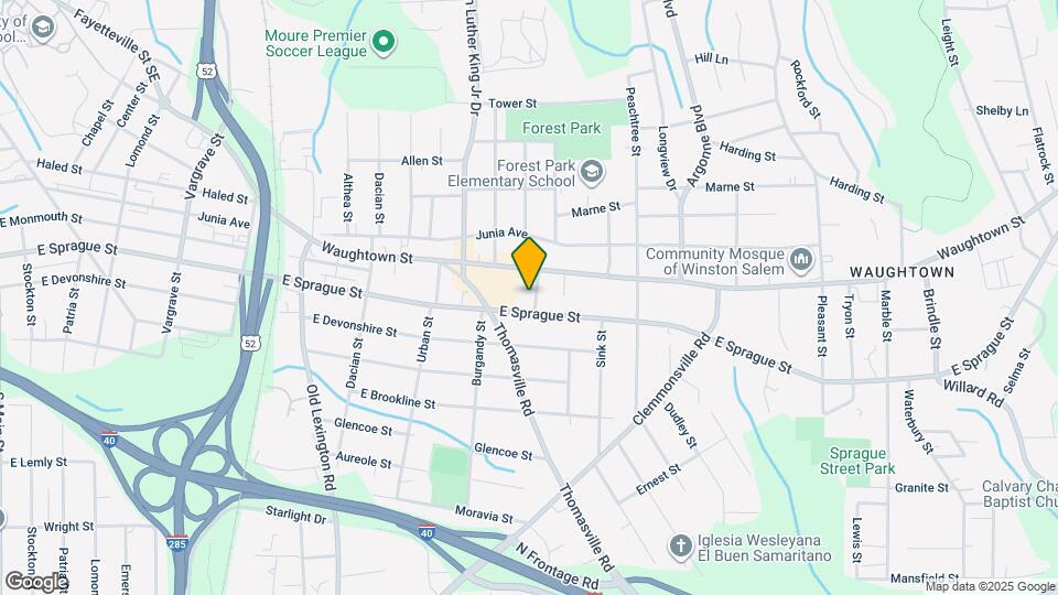 2214 Nissen Ave Map and Location Details