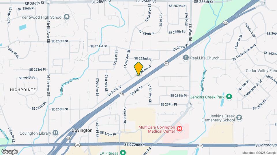 17217 SE 264th St Map and Location Details