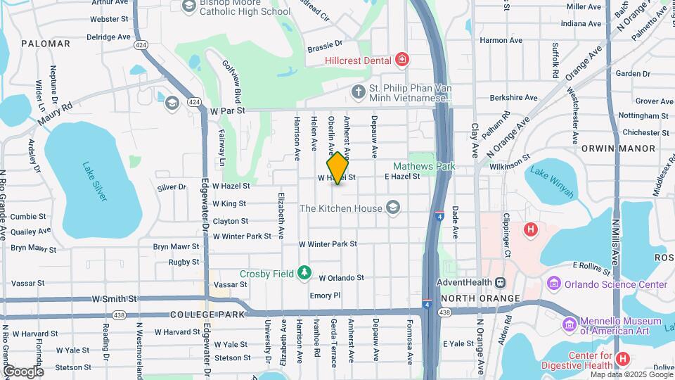 2929 Oberlin Ave Map and Location Details