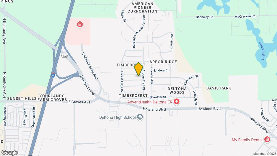 3214 Crestwood Forest Dr Map and Location Details