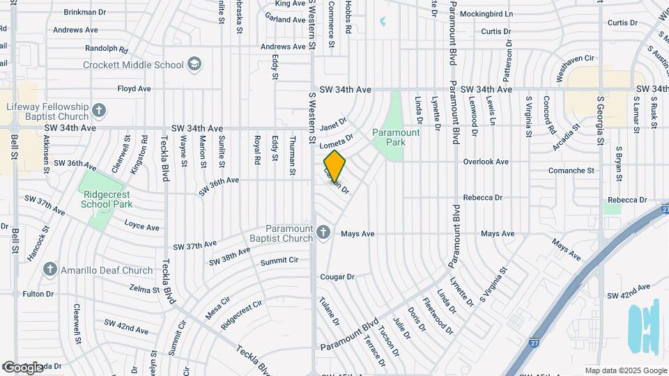 3614 Carson Dr Map and Location Details