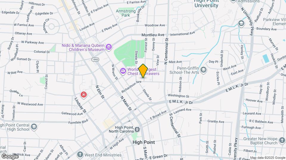 409 Richardson Ave Map and Location Details