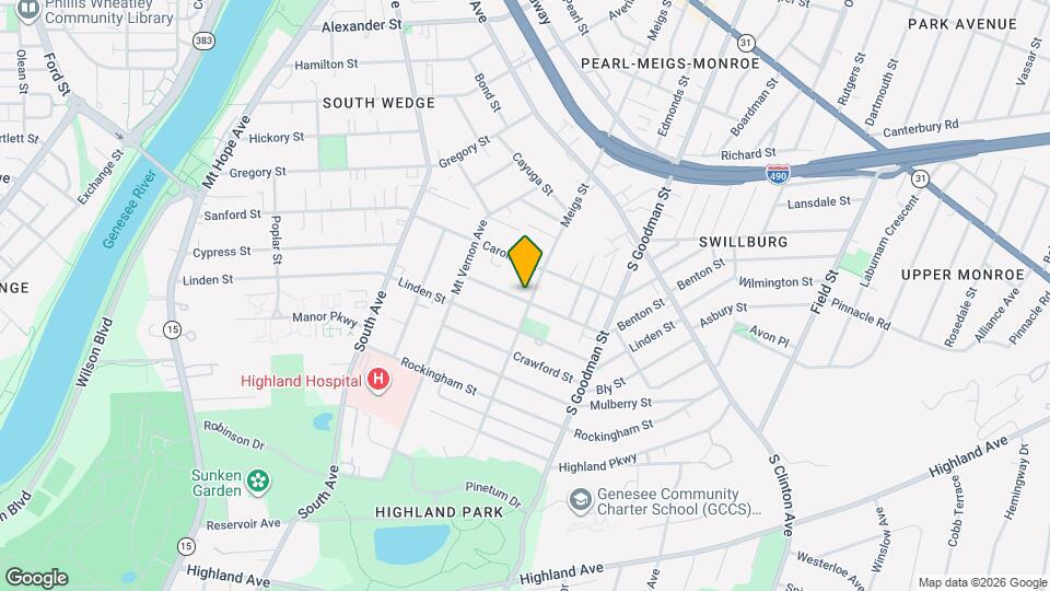 839 Meigs St Map and Location Details