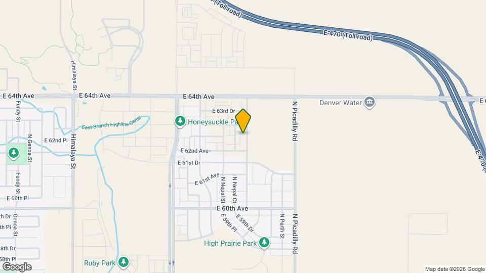 6278 N Nepal Ct Map and Location Details