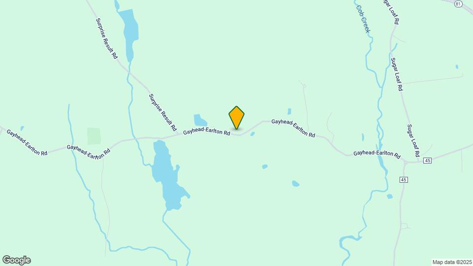 298 Gayhead-Earlton Rd Map and Location Details