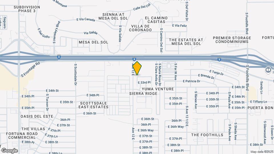 10252 E 33rd St Map and Location Details