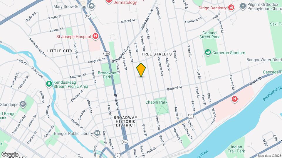 116 Elm St Mapa y Detalles de la Ubicación