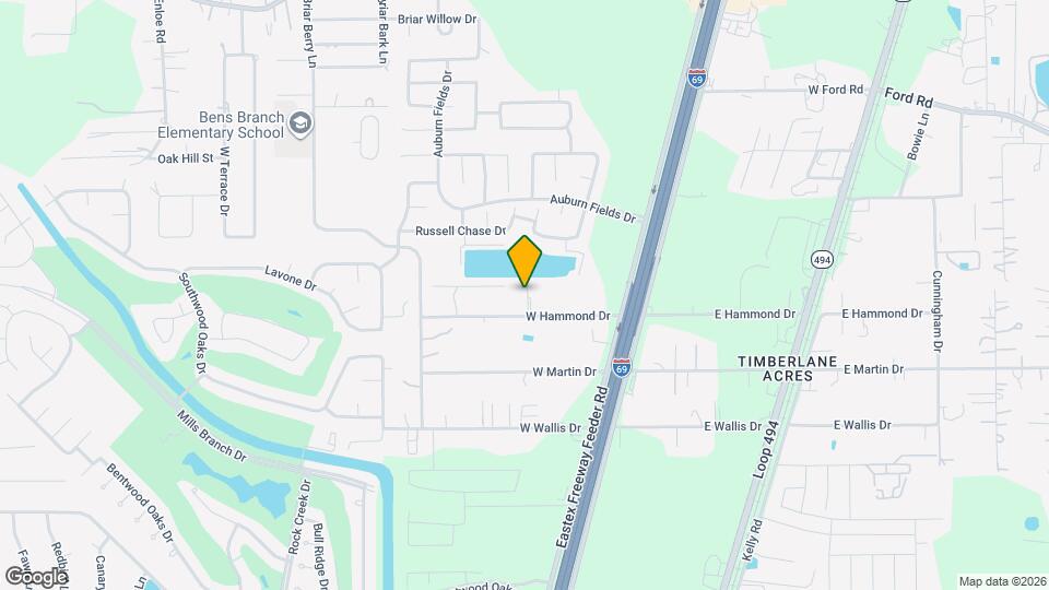 21509 W Hammond Dr Map and Location Details