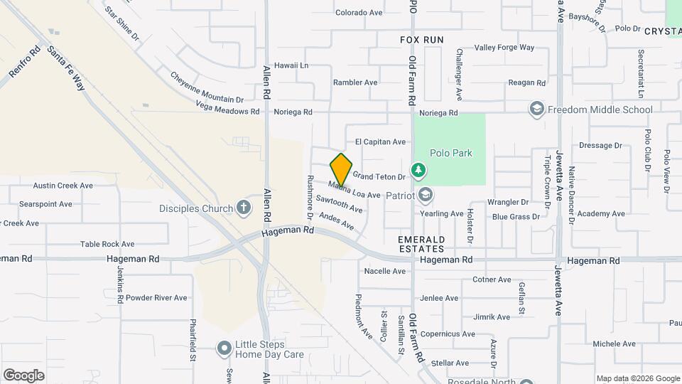 12429 Mauna Loa Ave Map and Location Details