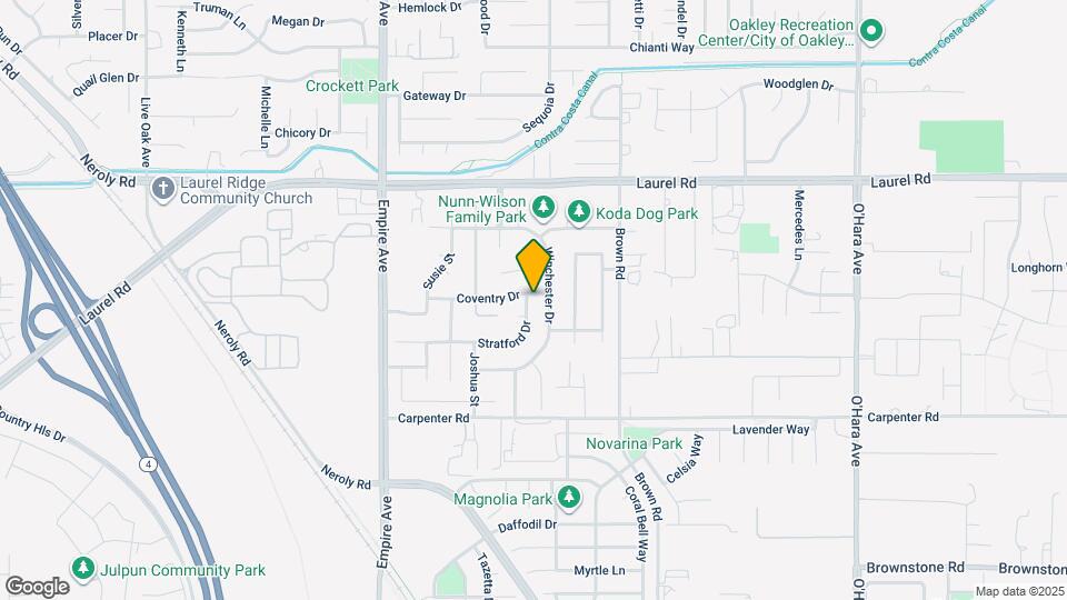 1511 Coventry Dr Map and Location Details