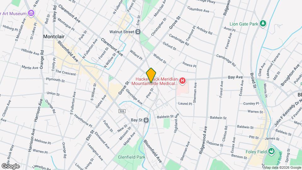 108 Pine St Map and Location Details