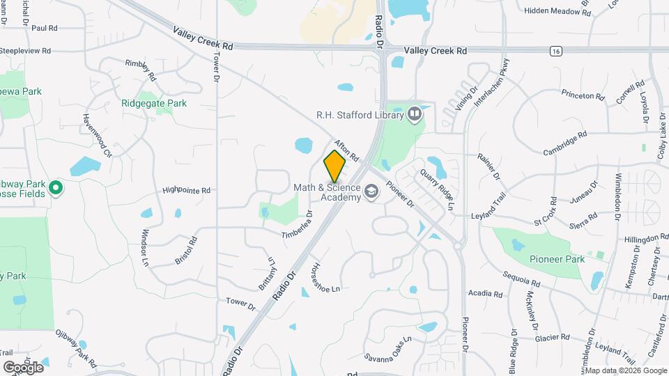 2323 Amberwood Dr Map and Location Details