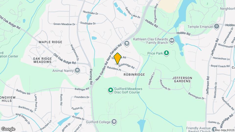 5524 Robinridge Rd Map and Location Details