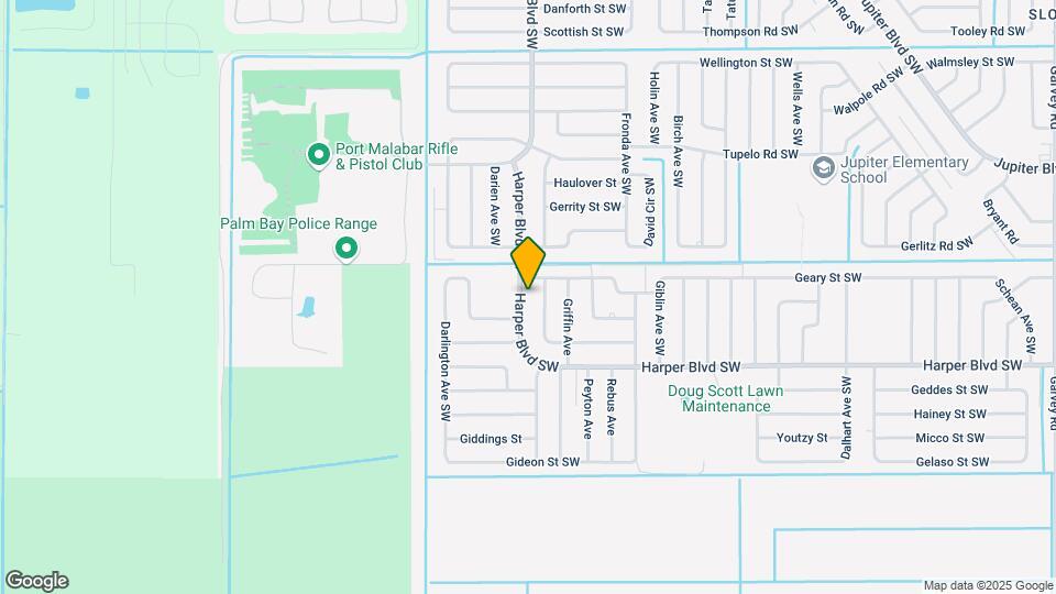 1377 Harper Blvd SW Mapa y Detalles de la Ubicación