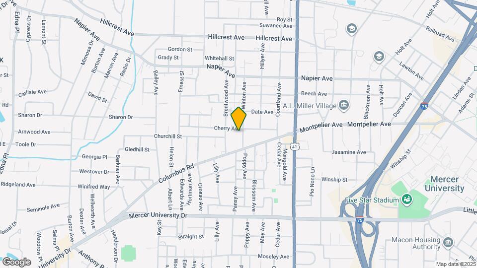 2760 Cherry Ave Map and Location Details