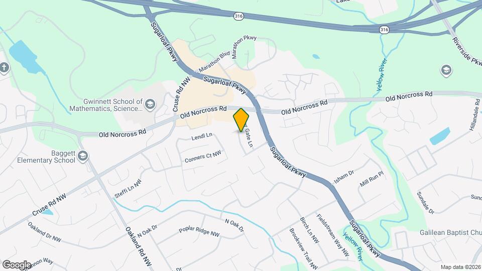 821 Tulip Poplar Way Map and Location Details