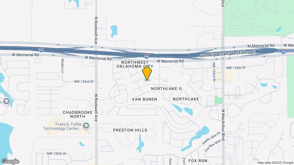 6605 NW 134th St Map and Location Details