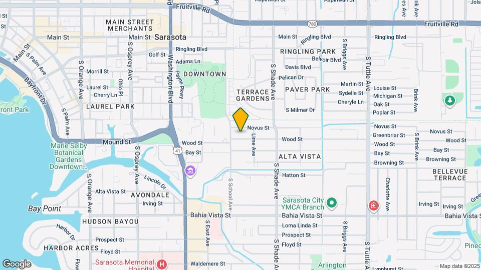 2231 Wood St Map and Location Details