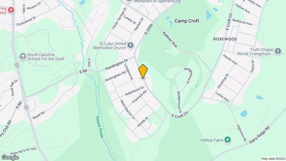 3024 W Croft Cir Map and Location Details