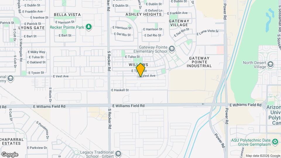 4212 E Erie St, Unit 105 Map and Location Details