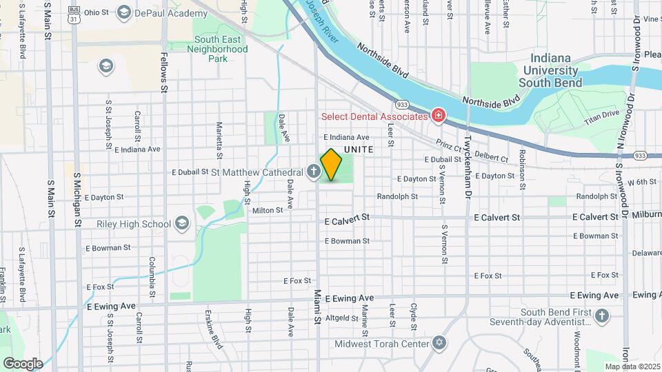 1115 E Dayton St Mapa y Detalles de la Ubicación