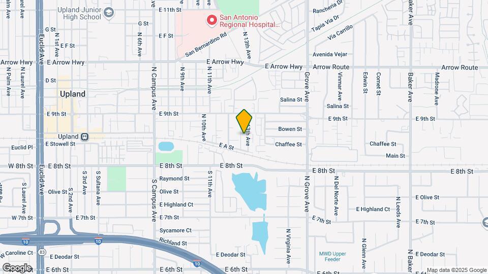 127 N 13th Ave Mapa y Detalles de la Ubicación