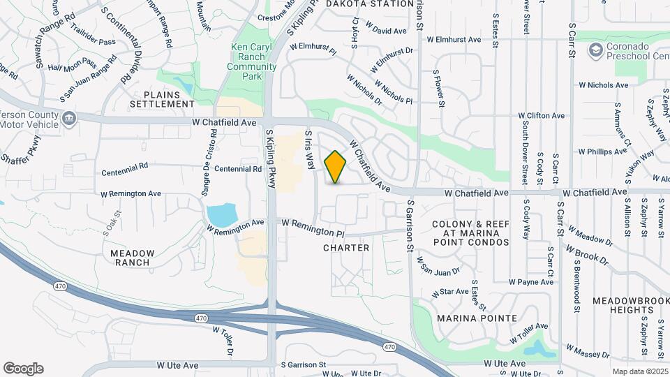 9618 W Chatfield Ave Map and Location Details