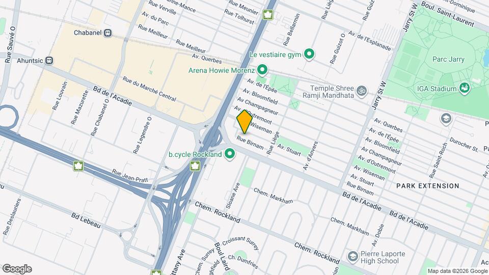 8605 Birnam Rue Map and Location Details