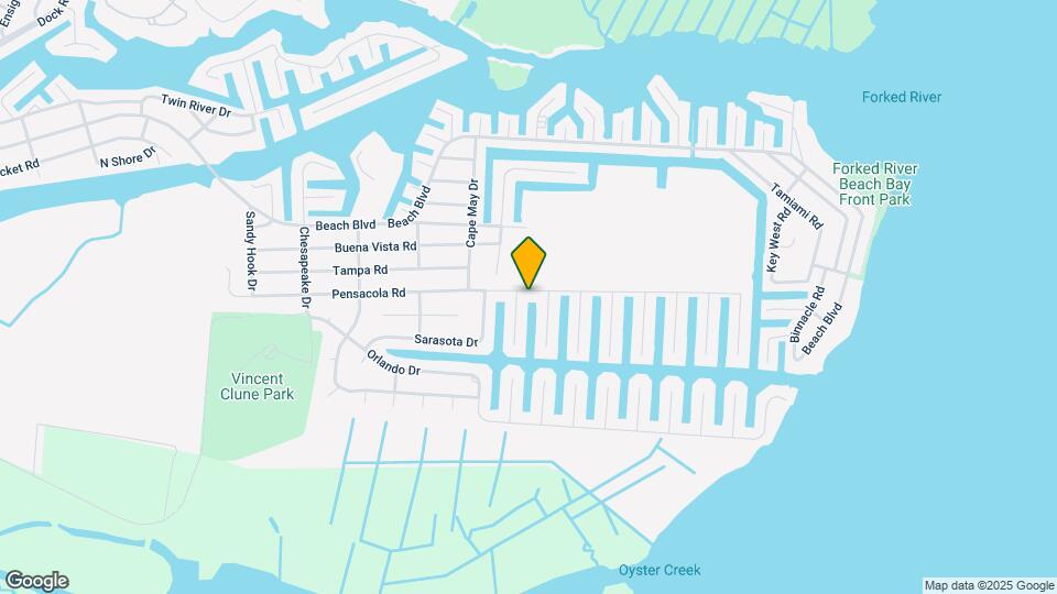 1107 Pensacola Rd Map and Location Details