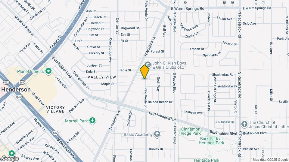 803 Palo Verde Dr Map and Location Details